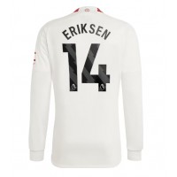 Camiseta Manchester United Christian Eriksen #14 Tercera Equipación 2023-24 manga larga